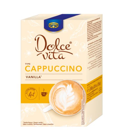 Kruger Dolce Vita Cappuccino Vanilla 125g