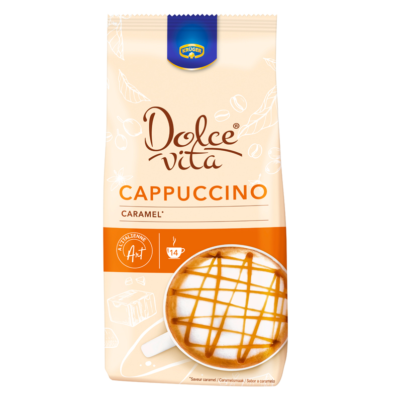 Kruger Dolce Vita Cappuccino Caramel 380g